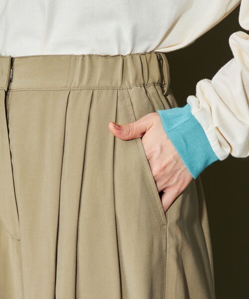 CITEN（シテン）の「＜CITEN＞3タックイージーワイドパンツ（その他パンツ・レディース・ベージュ/ライトブルー/ダークグレー/ブラック・S/M）」の16枚目の写真