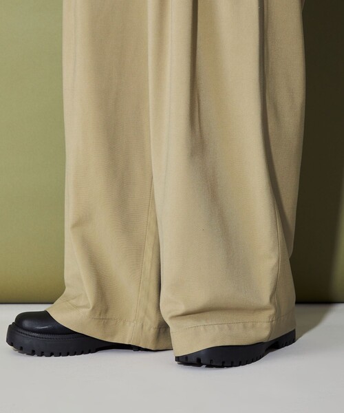 CITEN（シテン）の「＜CITEN＞3タックイージーワイドパンツ（その他パンツ・レディース・ベージュ/ライトブルー/ダークグレー/ブラック・S/M）」の18枚目の写真