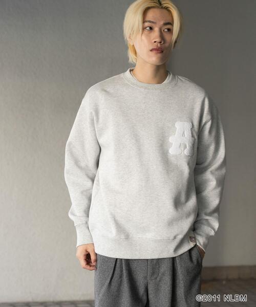 SENSE OF PLACE by URBAN RESEARCH(センスオブプレイスバイアーバンリサーチ)の「Negro Leagues クルーネックスウェット(スウェット・メンズ・ブラック/ブルー/オートミール・MEDIUM/LARGE)」の21枚目の写真
