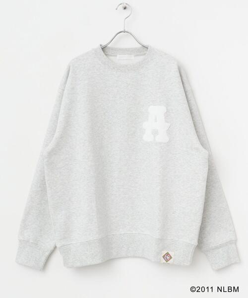 SENSE OF PLACE by URBAN RESEARCH(センスオブプレイスバイアーバンリサーチ)の「Negro Leagues クルーネックスウェット(スウェット・メンズ・ブラック/ブルー/オートミール・MEDIUM/LARGE)」の16枚目の写真