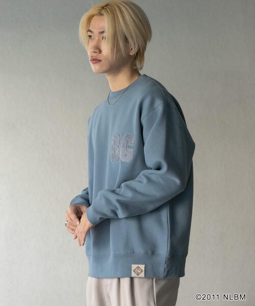 SENSE OF PLACE by URBAN RESEARCH(センスオブプレイスバイアーバンリサーチ)の「Negro Leagues クルーネックスウェット(スウェット・メンズ・ブラック/ブルー/オートミール・MEDIUM/LARGE)」の14枚目の写真
