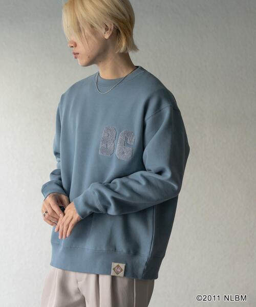 SENSE OF PLACE by URBAN RESEARCH(センスオブプレイスバイアーバンリサーチ)の「Negro Leagues クルーネックスウェット(スウェット・メンズ・ブラック/ブルー/オートミール・MEDIUM/LARGE)」の13枚目の写真