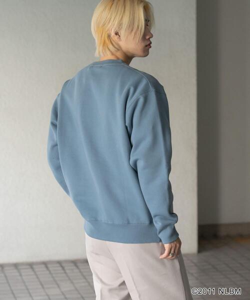SENSE OF PLACE by URBAN RESEARCH(センスオブプレイスバイアーバンリサーチ)の「Negro Leagues クルーネックスウェット(スウェット・メンズ・ブラック/ブルー/オートミール・MEDIUM/LARGE)」の12枚目の写真