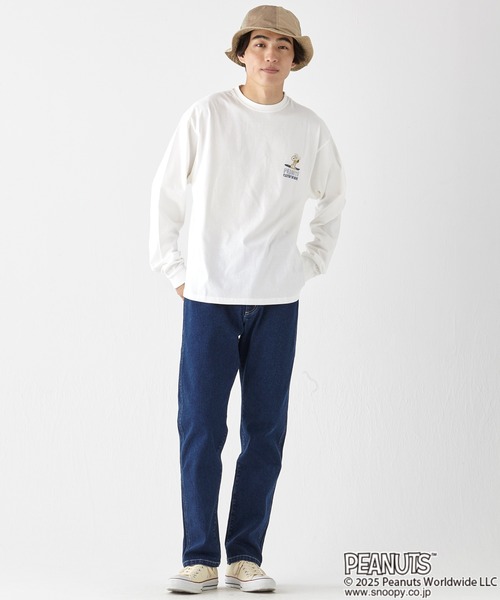 KRIFF MAYER(クリフメイヤー)の「スヌーピーロンT(Tシャツ/カットソー・メンズ・グレー/ブラック/カラフル/ライトグリーン/オフホワイト・X-LARGE/LARGE/MEDIUM)」の11枚目の写真