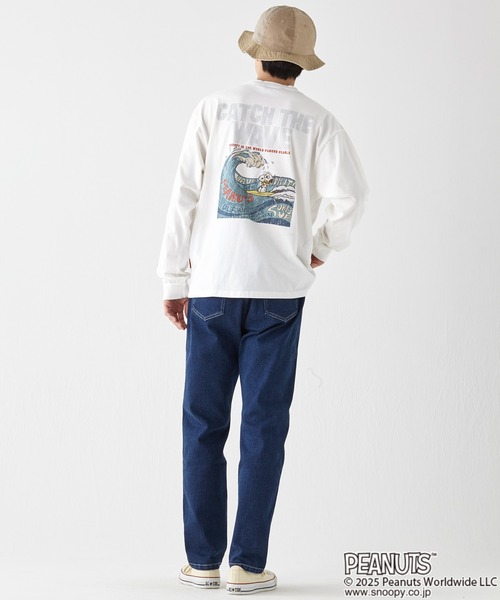 KRIFF MAYER(クリフメイヤー)の「スヌーピーロンT(Tシャツ/カットソー・メンズ・グレー/ブラック/カラフル/ライトグリーン/オフホワイト・X-LARGE/LARGE/MEDIUM)」の13枚目の写真