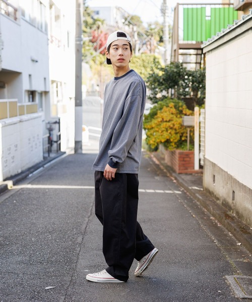niko and...‼️スタッフプロデュース　タックモレパンツ☆グレー　L niko and ニコアンド [人気スタッフプロデュース]タックモレ