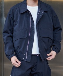 STUDIOUS取扱　NVRFRGT 2023SS ボンバージャケット NVRFRGT ネヴァーフォーゲット 24AW PADDED SHEARING COLLAR