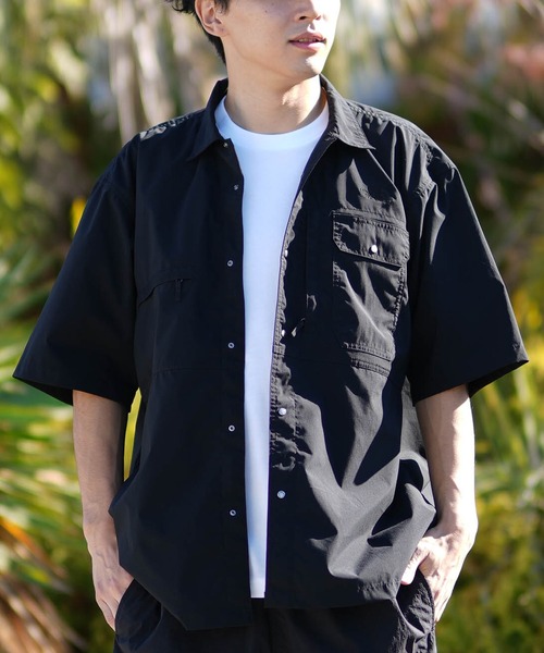 BRIEFING ブラック ショートスリーブ シャツ M ショートスリーブTシャツ ユニセックス 157－35 ブラック （SS