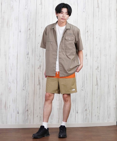 THE NORTH FACE(ザノースフェイス)の「THE NORTH FACE/ザ・ノース・フェイス ショートスリーブトリップフィールドシャツ S/S Trip Field Shirt NR22551(シャツ/ブラウス・メンズ・ブラック/ブラウン/グレー・M/L/XL)」の8枚目の写真