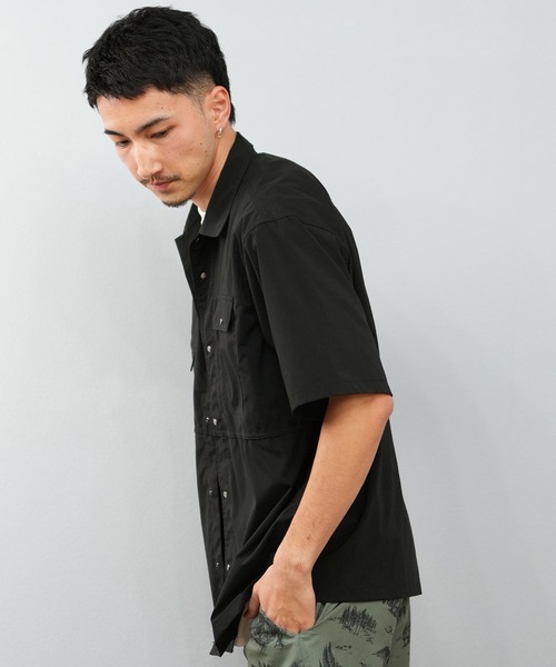 THE NORTH FACE(ザノースフェイス)の「THE NORTH FACE/ザ・ノース・フェイス ショートスリーブトリップフィールドシャツ S/S Trip Field Shirt NR22551(シャツ/ブラウス・メンズ・ブラック/ブラウン/グレー・M/L/XL)」の15枚目の写真
