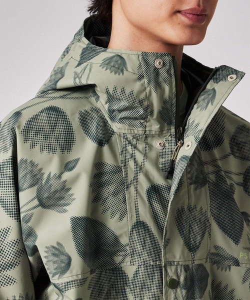 美品✨ PS PaulSmith マウンテンパーカー 防水 現行モデル XL 送料無料】”Half Tone Floral” マウンテンパーカ