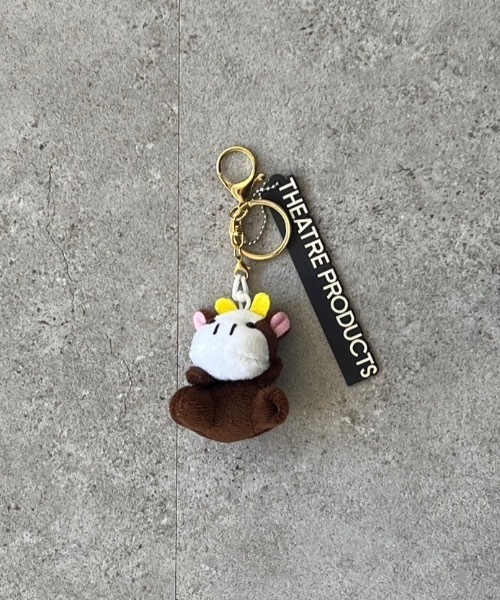 THEATRE PRODUCTS（シアタープロダクツ）の「プラッシュアニマルチャーム（チャーム・レディース・ライトベージュ/ライトブルー/ライトピンク/グレー/ブルー/ホワイト/ブラウン/ダークブラウン/テラコッタ/グリーン/キャメル/ピンク/ベージュ/イエロー/オレンジ・FREE）」の3枚目の写真