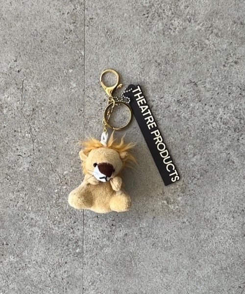 THEATRE PRODUCTS（シアタープロダクツ）の「プラッシュアニマルチャーム（チャーム・レディース・ライトベージュ/ライトブルー/ライトピンク/グレー/ブルー/ホワイト/ブラウン/ダークブラウン/テラコッタ/グリーン/キャメル/ピンク/ベージュ/イエロー/オレンジ・FREE）」の6枚目の写真