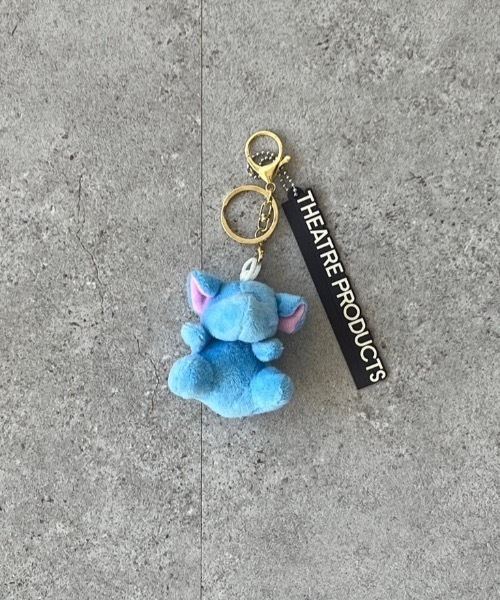 THEATRE PRODUCTS（シアタープロダクツ）の「プラッシュアニマルチャーム（チャーム・レディース・ライトベージュ/ライトブルー/ライトピンク/グレー/ブルー/ホワイト/ブラウン/ダークブラウン/テラコッタ/グリーン/キャメル/ピンク/ベージュ/イエロー/オレンジ・FREE）」の9枚目の写真