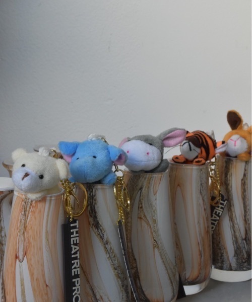 THEATRE PRODUCTS（シアタープロダクツ）の「プラッシュアニマルチャーム（チャーム・レディース・ライトベージュ/ライトブルー/ライトピンク/グレー/ブルー/ホワイト/ブラウン/ダークブラウン/テラコッタ/グリーン/キャメル/ピンク/ベージュ/イエロー/オレンジ・FREE）」の19枚目の写真