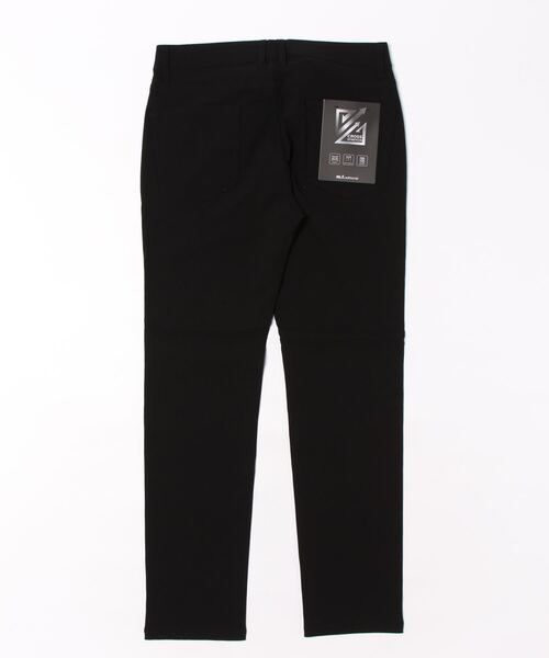 m.f.editorial（エムエフエディトリアル）の「【ストレッチ　マシンウォッシャブル】m.f.エディトリアル メンズ クロスストレッチ スリムパンツ ドビー（チノパンツ・メンズ・ブラック/ホワイト×ブラック・S/MEDIUM/LARGE/X-LARGE）」の13枚目の写真