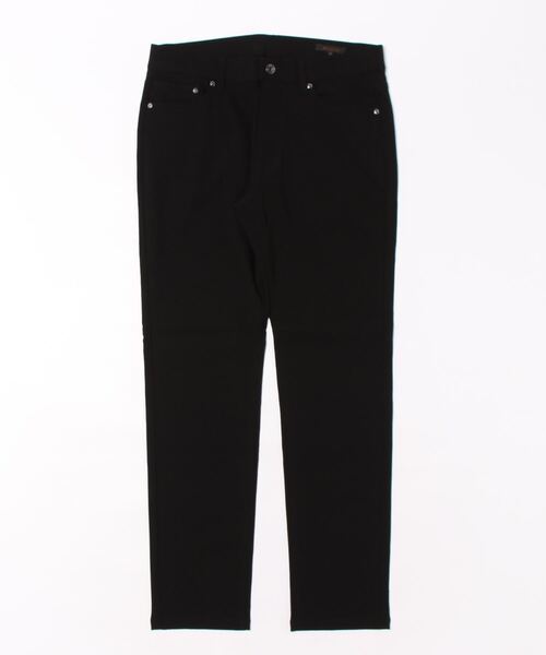 m.f.editorial（エムエフエディトリアル）の「【ストレッチ　マシンウォッシャブル】m.f.エディトリアル メンズ クロスストレッチ スリムパンツ ドビー（チノパンツ・メンズ・ブラック/ホワイト×ブラック・S/MEDIUM/LARGE/X-LARGE）」の12枚目の写真