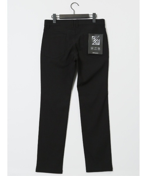 m.f.editorial（エムエフエディトリアル）の「【ストレッチ　マシンウォッシャブル】m.f.エディトリアル メンズ クロスストレッチ スリムパンツ ドビー（チノパンツ・メンズ・ブラック/ホワイト×ブラック・S/MEDIUM/LARGE/X-LARGE）」の10枚目の写真