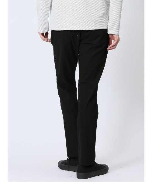 m.f.editorial（エムエフエディトリアル）の「【ストレッチ　マシンウォッシャブル】m.f.エディトリアル メンズ クロスストレッチ スリムパンツ ドビー（チノパンツ・メンズ・ブラック/ホワイト×ブラック・S/MEDIUM/LARGE/X-LARGE）」の22枚目の写真