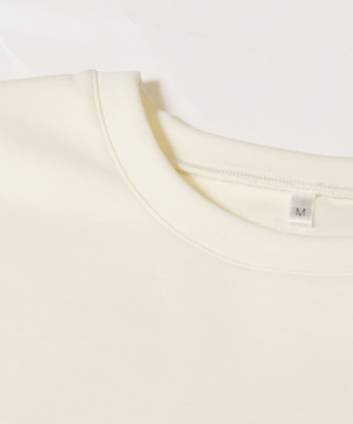 coca(coca)(コカ)の「ソフトスウェットビッグサイズトップス(スウェット・レディース・アイボリー/ブラック/グレー/ライトブルー・S/L/M)」の17枚目の写真