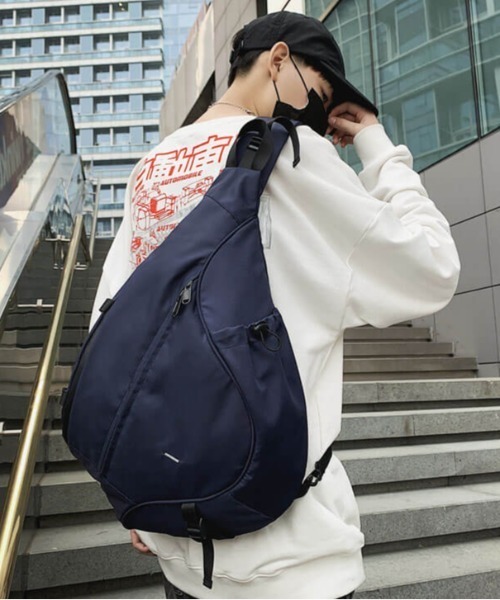 L LABEL(エルラベル)の「ワンショルダーボディバッグ(ショルダーバッグ・メンズ・ブラック/カーキ/グレー/ネイビー・FREE)」の4枚目の写真