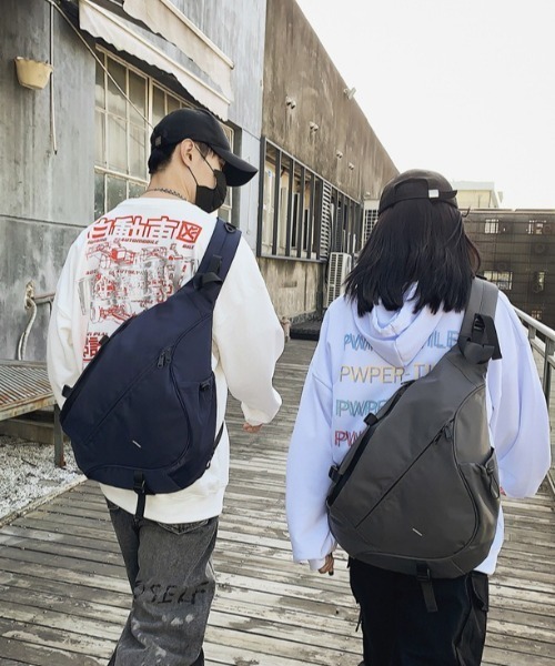 L LABEL(エルラベル)の「ワンショルダーボディバッグ(ショルダーバッグ・メンズ・ブラック/カーキ/グレー/ネイビー・FREE)」の21枚目の写真