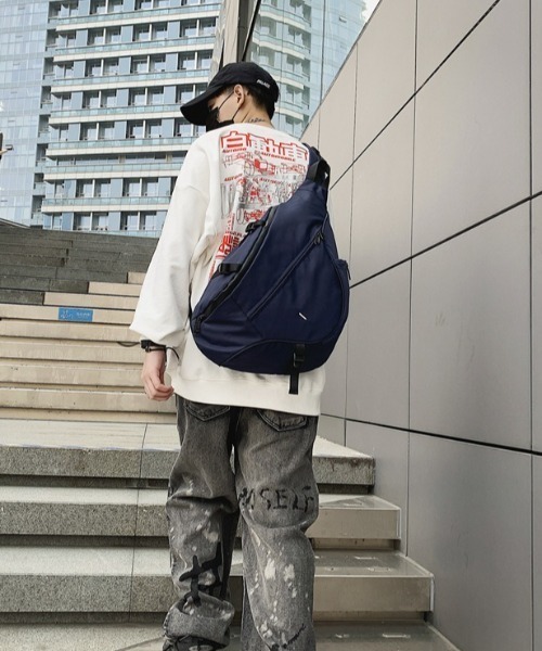 L LABEL(エルラベル)の「ワンショルダーボディバッグ(ショルダーバッグ・メンズ・ブラック/カーキ/グレー/ネイビー・FREE)」の22枚目の写真