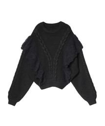PAMEO POSE ニット・セーター レディース パメオポーズ 中古　古着 PAMEO POSE - PAMEO POSE パメオポーズ ニット・セーター F