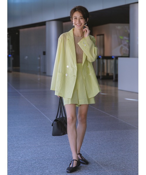 Mila Owen（ミラオーウェン）の「ニットアメスリタンクトップ【手洗い可能】（タンクトップ・レディース・アイボリー/ベージュ/ブラック・0/1）」の22枚目の写真