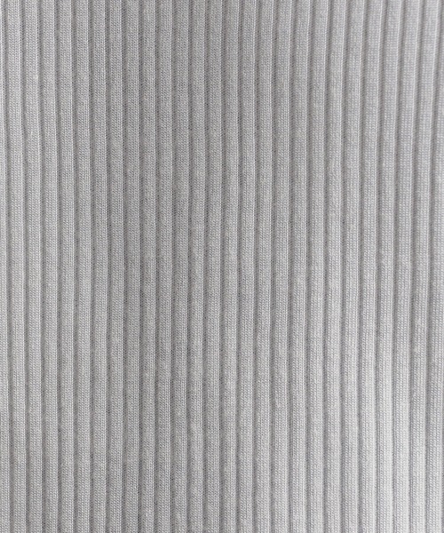 MONSIEUR NICOLE(ムッシュニコル)の「ブライトリブ Vネックカットソー(Tシャツ/カットソー・メンズ・ホワイト/ライトグレー/ブルー/ブラック・LARGE/X-LARGE/MEDIUM)」の15枚目の写真