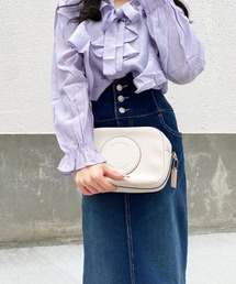 Kuroba（クロバ）の「ハイウエストデニムナロータイトスカート（デニムスカート）」