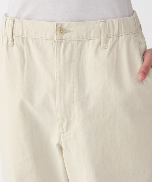 無印良品（ムジルシリョウヒン）の「紳士　洗いざらしデニムイージーパンツ　生成（デニムパンツ・メンズ・キナリ・M/S/L/XL）」の5枚目の写真