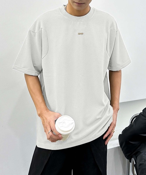aimoha(アイモハ)の「aimoha men ベーシックカラークルーネックTシャツ (SS)(Tシャツ/カットソー・メンズ・ホワイト/ブラック/グリーン・X-LARGE/LARGE/XXX-LARGE/XX-LARGE)」の16枚目の写真