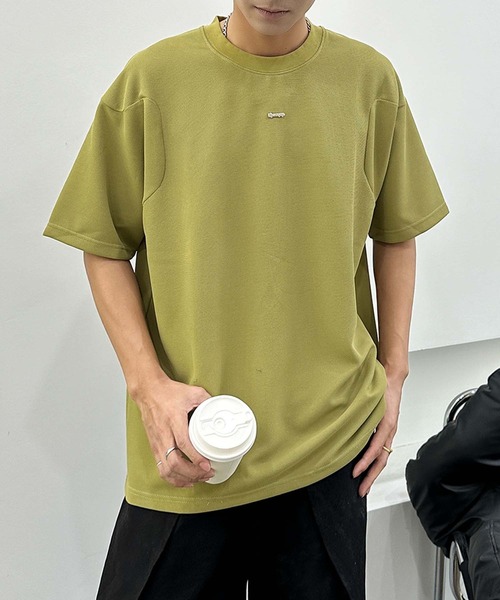 aimoha(アイモハ)の「aimoha men ベーシックカラークルーネックTシャツ (SS)(Tシャツ/カットソー・メンズ・ホワイト/ブラック/グリーン・X-LARGE/LARGE/XXX-LARGE/XX-LARGE)」の22枚目の写真