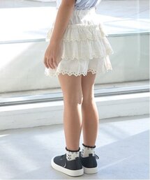Lycee mine（リセマイン）の「【大好評につき再入荷】チェリーコットンレースティアードスカパン（その他パンツ・キッズ）」
