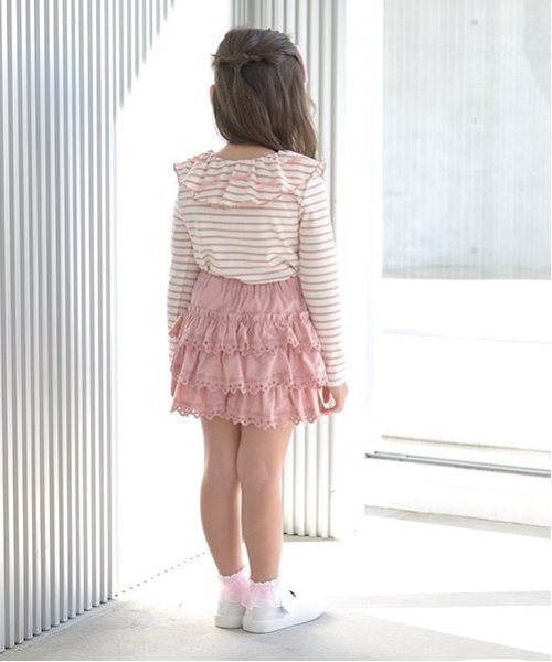 チェリーコットンレースティアードスカパン（その他パンツ）｜Lycee