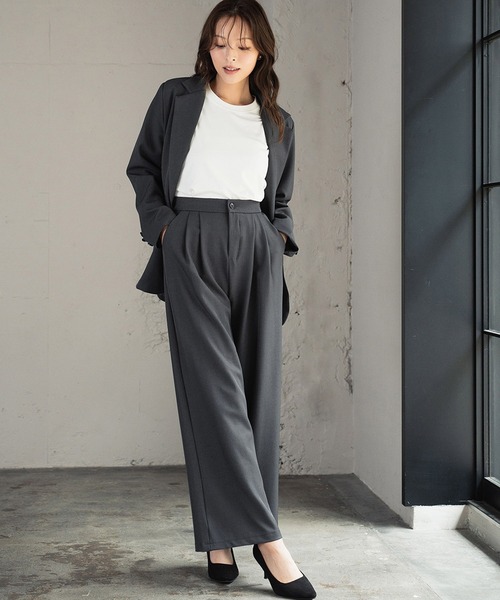 大幅値下げ　卒業式　セットアップ　M 150 セール】スーツセット セットアップ カジュアル ジャケット ワイド