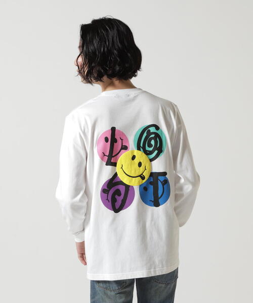 STUD MUFFIN(スタッドマフィン)の「STUD MUFFIN/スタッドマフィン/Heart Bandana L/S Tee(Tシャツ/カットソー・メンズ・ホワイト/ブラック・2/3/4)」の4枚目の写真