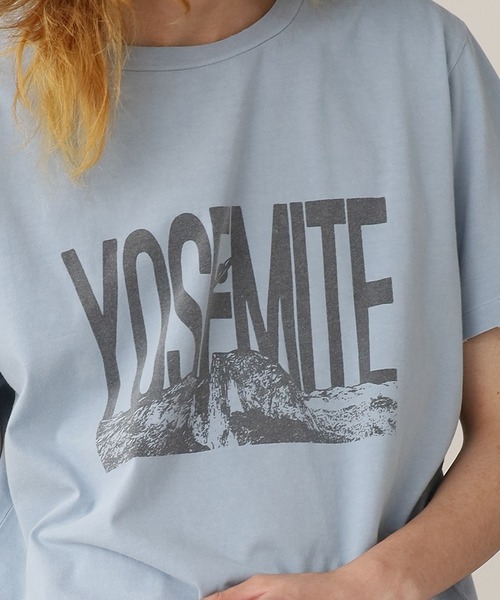REMI RELIEF/レミレリーフ SP加工T(YOSEMITE) Tシャツ（Tシャツ