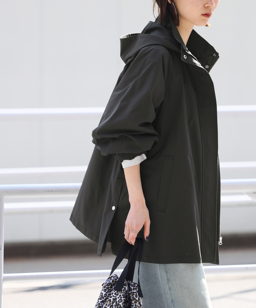 JOURNAL STANDARD relume（ジャーナルスタンダード　レリューム）の「2WAYサーブルクロスマウンテンパーカー（マウンテンパーカー・レディース・チャコールグレー/ベージュ・FREE）」の10枚目の写真
