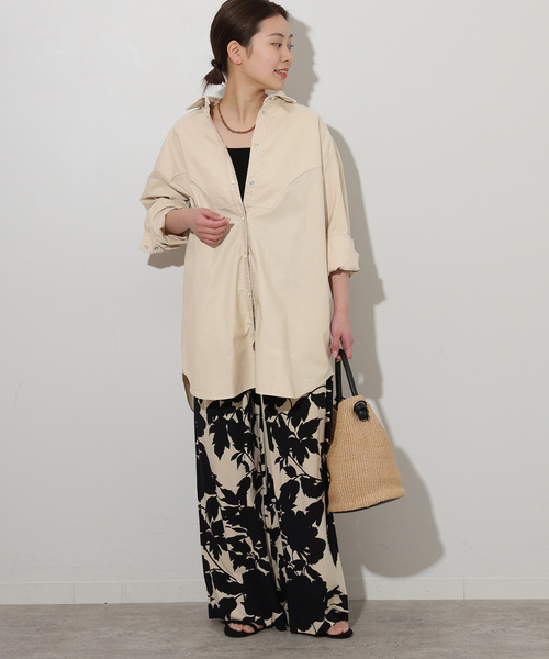 The Duchess Designs（ダッチェス・デザイン）の「【Duchess Designs/ダッチェス・デザイン】別注シャツ（シャツ/ブラウス・レディース・ブルー/ベージュ・FREE）」の9枚目の写真