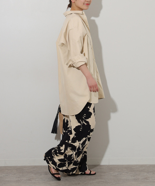 The Duchess Designs（ダッチェス・デザイン）の「【Duchess Designs/ダッチェス・デザイン】別注シャツ（シャツ/ブラウス・レディース・ブルー/ベージュ・FREE）」の10枚目の写真