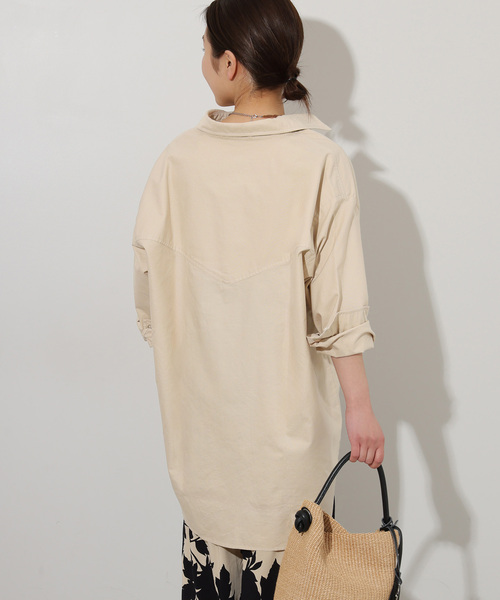 The Duchess Designs（ダッチェス・デザイン）の「【Duchess Designs/ダッチェス・デザイン】別注シャツ（シャツ/ブラウス・レディース・ブルー/ベージュ・FREE）」の17枚目の写真