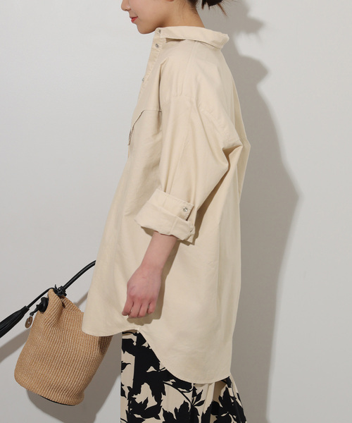 The Duchess Designs（ダッチェス・デザイン）の「【Duchess Designs/ダッチェス・デザイン】別注シャツ（シャツ/ブラウス・レディース・ブルー/ベージュ・FREE）」の18枚目の写真