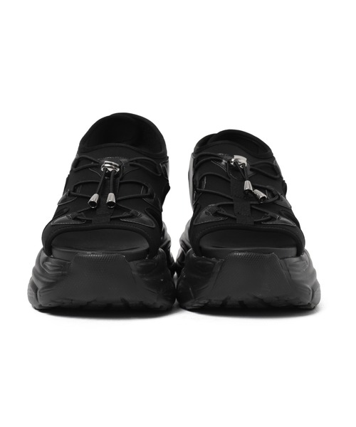 WEGO(ウィゴー)の「WEGO/クリアライトソールレースアップサンダル(サンダル・レディース・ブラック/ライトピンク/ホワイト/サックスブルー/グレー・SMALL/X-LARGE/LARGE/MEDIUM)」の11枚目の写真