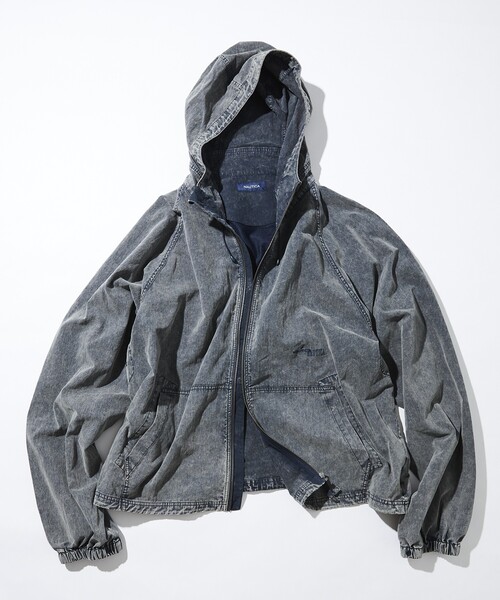 NAUTICA（ノーティカ）の「NAUTICA/ノーティカ Faded Nylon Zip Hoodie
