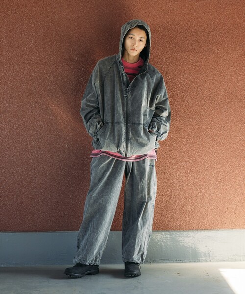 NAUTICA（ノーティカ）の「NAUTICA/ノーティカ Faded Nylon Zip Hoodie