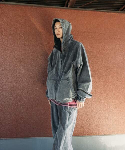 NAUTICA（ノーティカ）の「NAUTICA/ノーティカ Faded Nylon Zip Hoodie