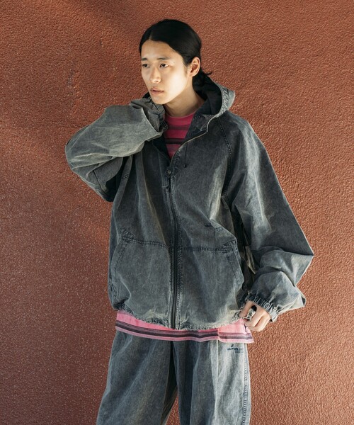 フェード ジップ ブルゾン BROWN GAP 「GAP」 ジップアップブルゾン M ブラウン メンズ