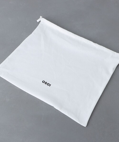 OSOI(オソイ)の「【別注】<OSOI>BOAT MINI バッグ SAGE GREEN(ショルダーバッグ・レディース・オリーブ・FREE)」の14枚目の写真